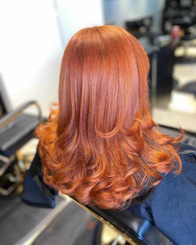 copper and ginger hair color