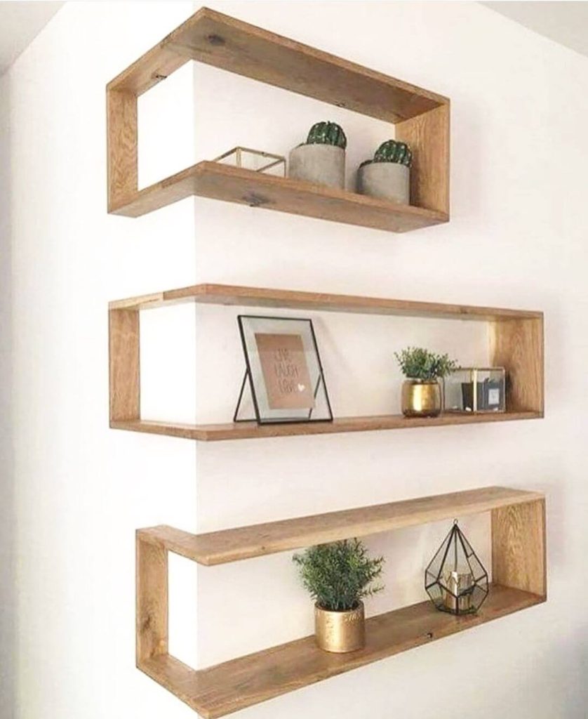 Floating Boxes Shelves