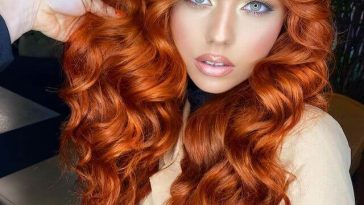 Ginger hair color