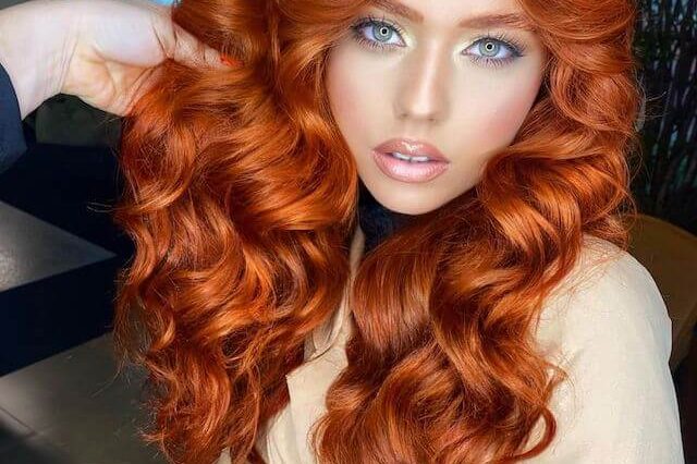 Ginger hair color