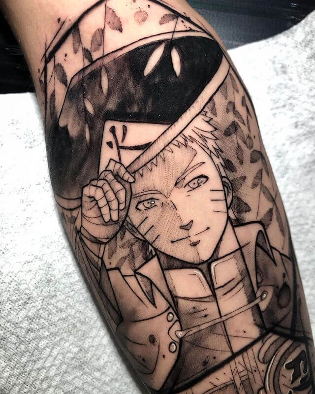 Hokage symbol tattoo