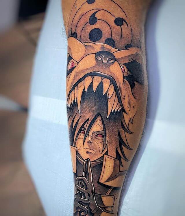 Naruto Tailed beast tattoo