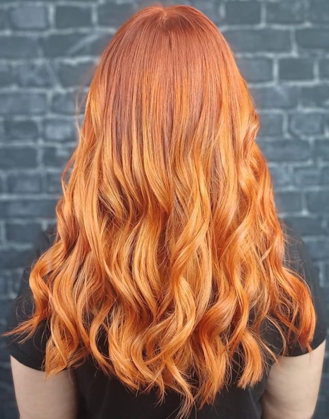 Shiny Ginger Hair