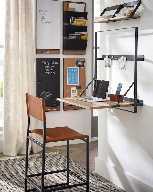 folding wall mounted table