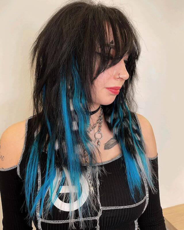 Gothic Skunk Stripe