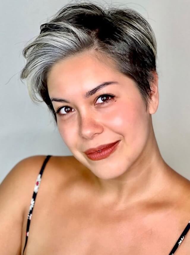 Skunk Stripe for Short Hair