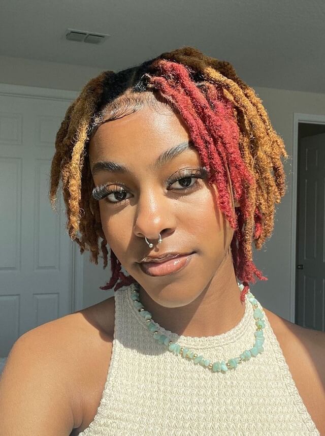 skunk Stripe Kinky Twist