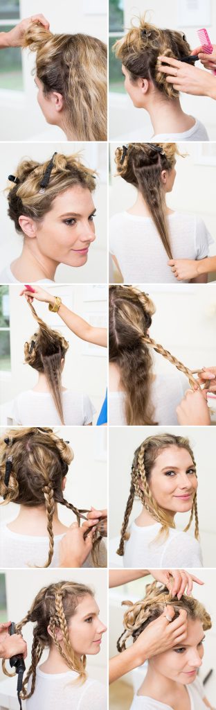 Using Braids for Heatless Curls