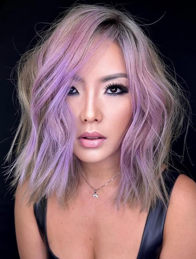 Luscious Lavender Hair Color