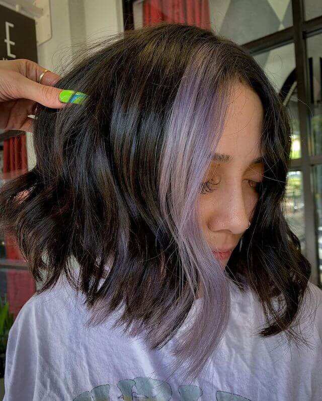 Purple Skunk Stripe