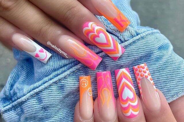 Summer coffin nails