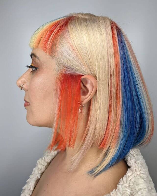 Vibrant Skunk Stripes