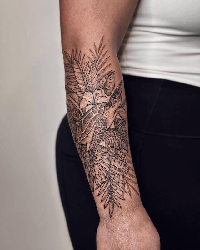 Sea Turtle Tattoo