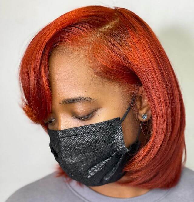 Short Ginger Bob