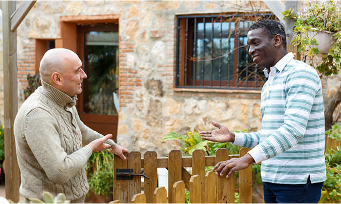 how to make friend with neighbors